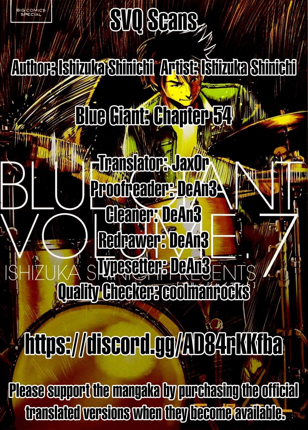 Read Blue Giant EN Manga Online