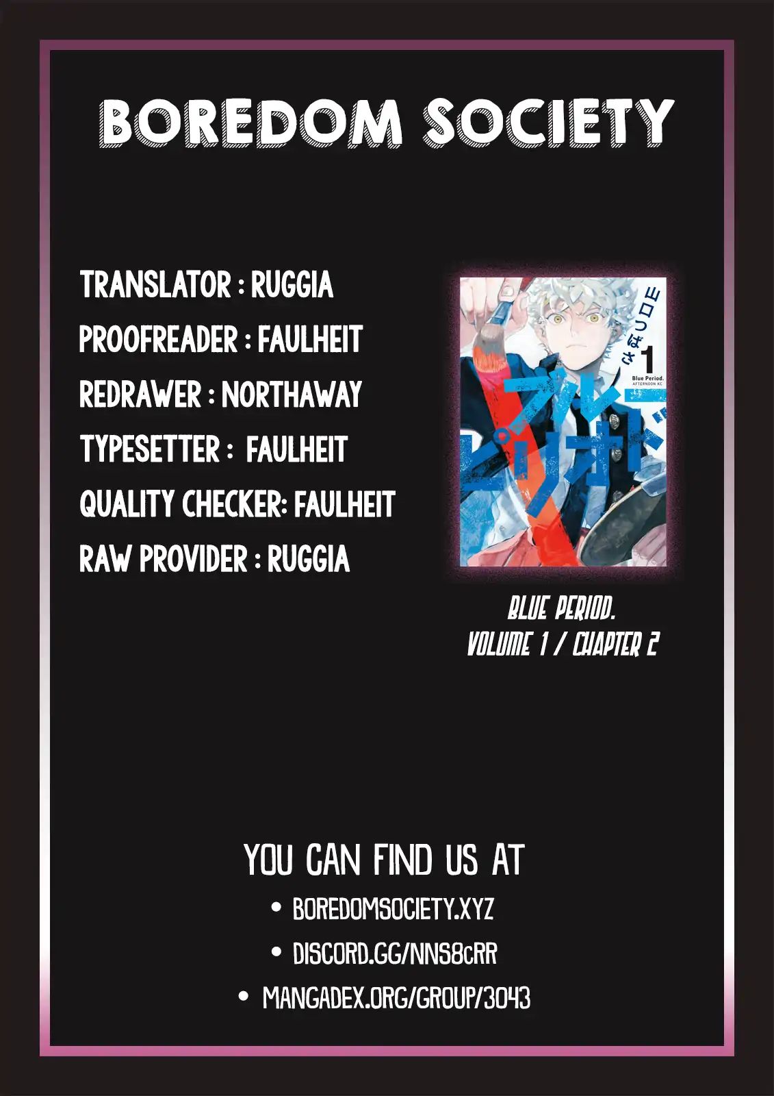 Read Blue Period EN Manga Online