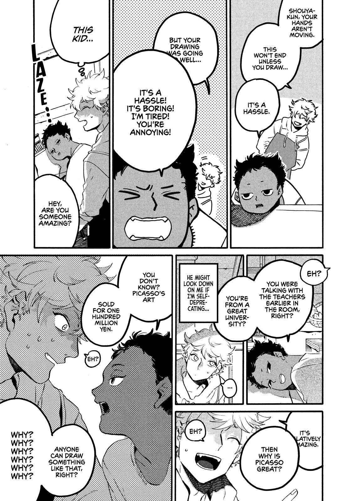 Read Blue Period EN Manga Online