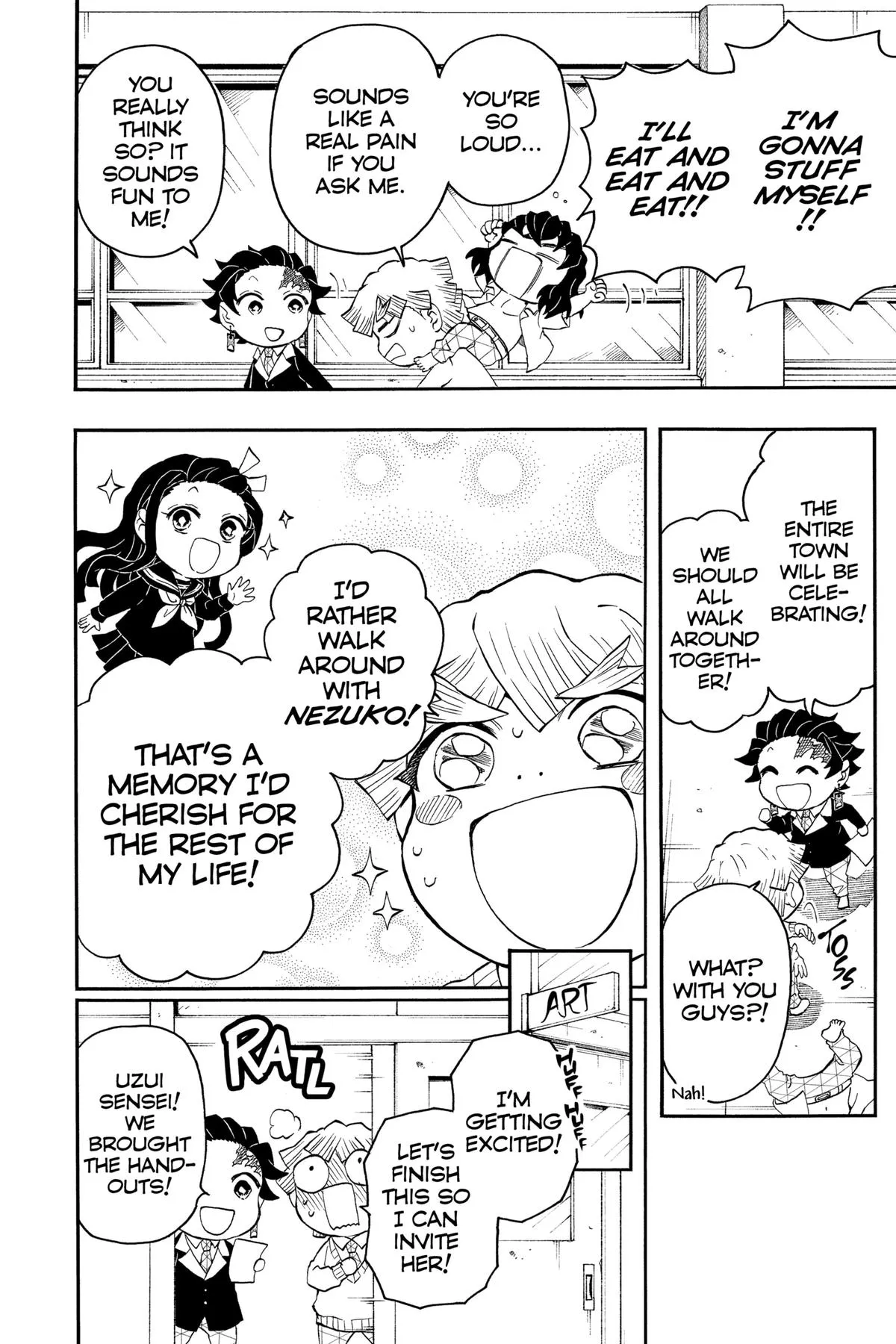 Read Demon Slayer School Days EN Manga Online