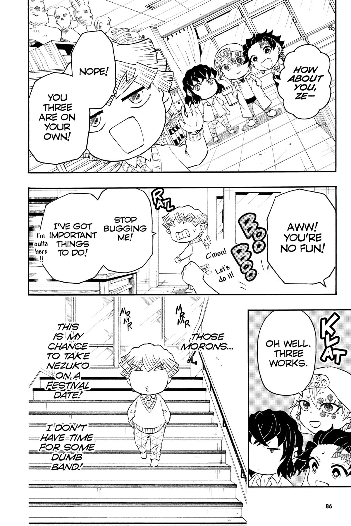 Read Demon Slayer School Days EN Manga Online