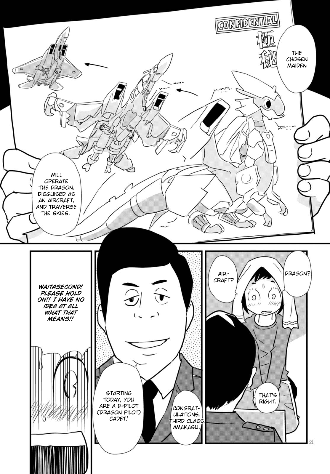 Read Dragon Pilot: Hisone and Masotan EN Manga Online