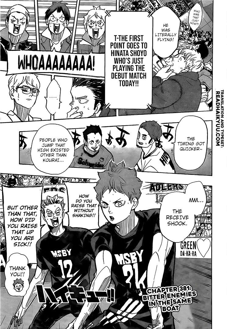 Read Haikyu!! EN Manga Online