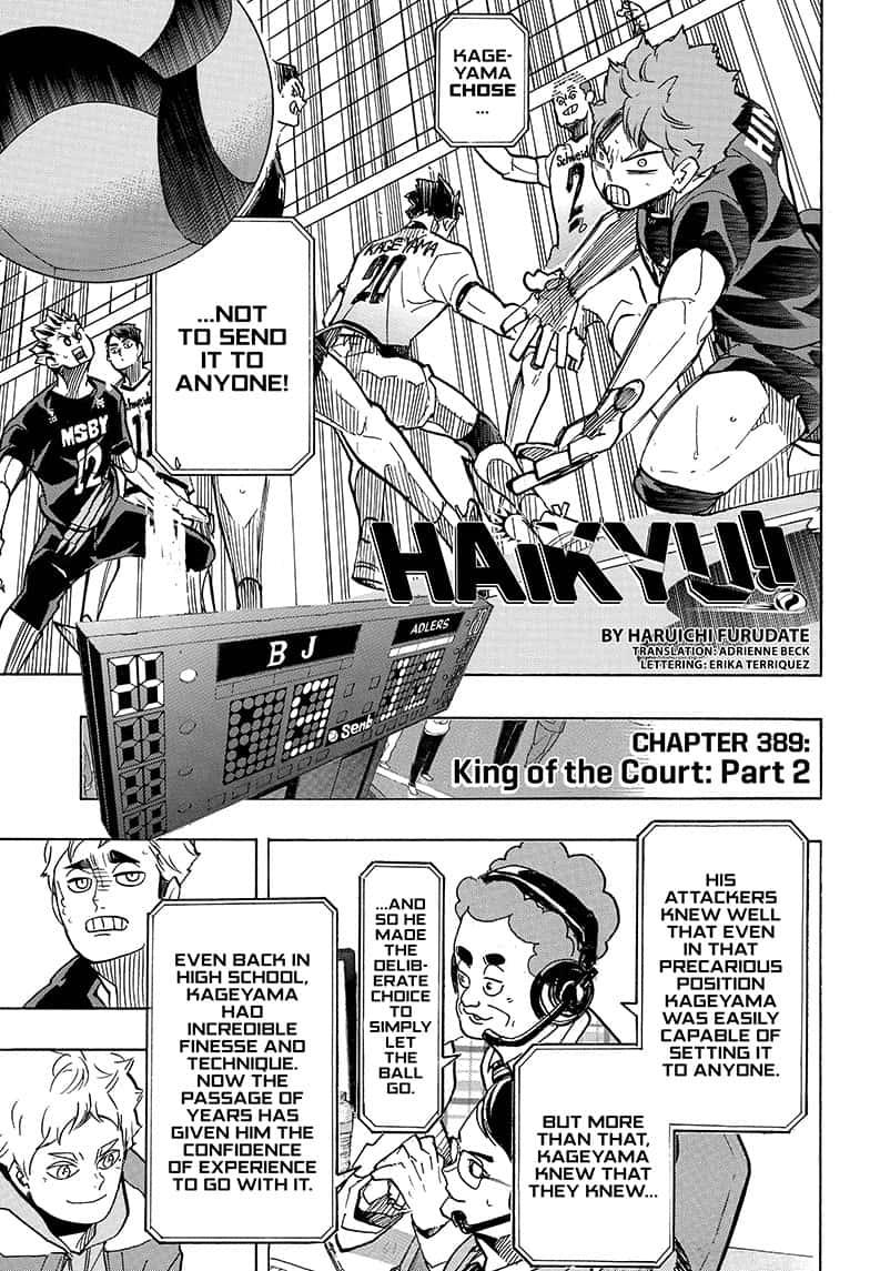 Read Haikyu!! EN Manga Online