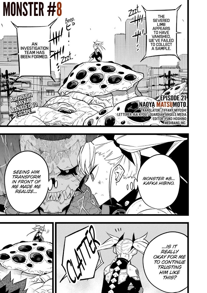 Read Kaiju No. 8 EN Manga Online