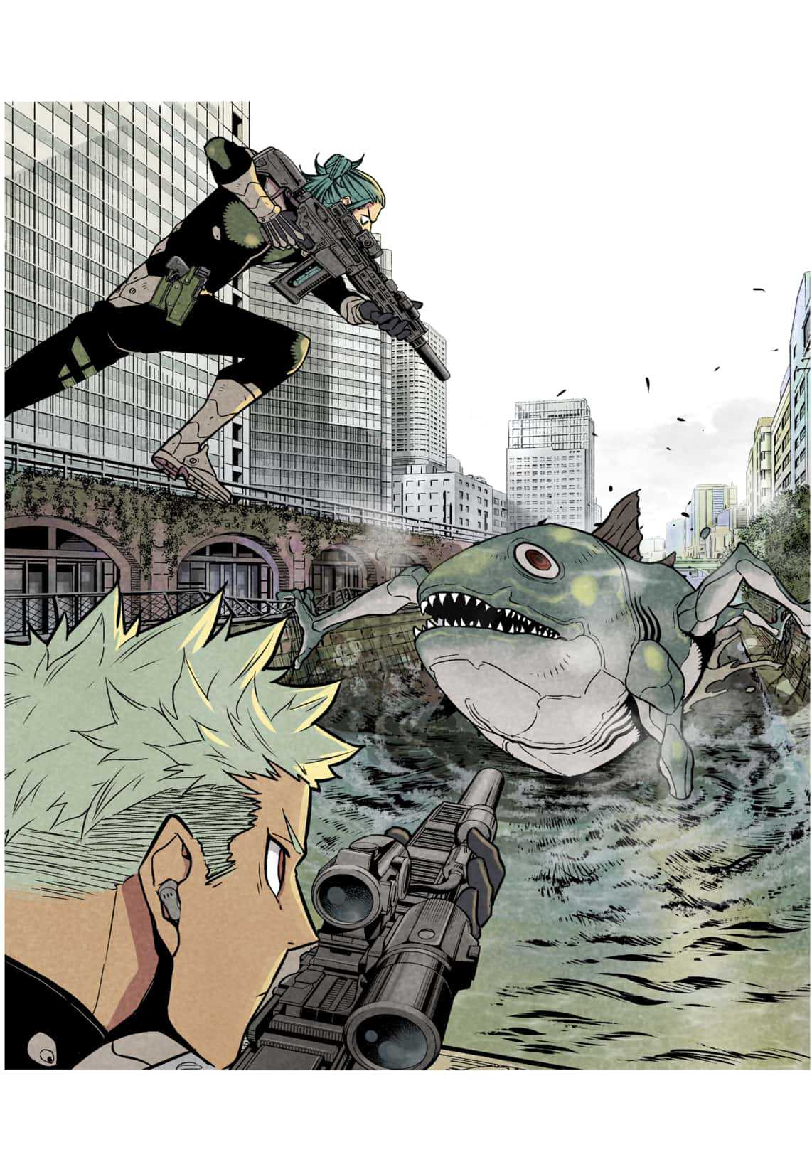Read Kaiju No. 8 EN Manga Online