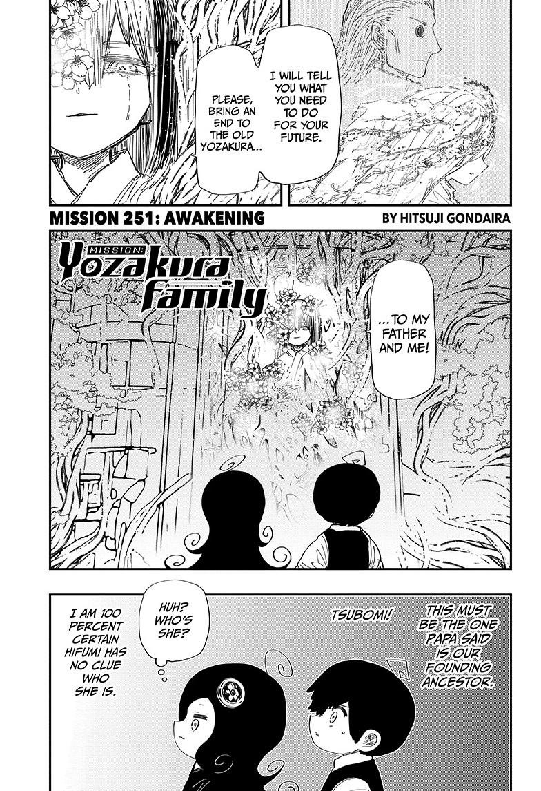Read Mission  Yozakura Family EN Manga Online