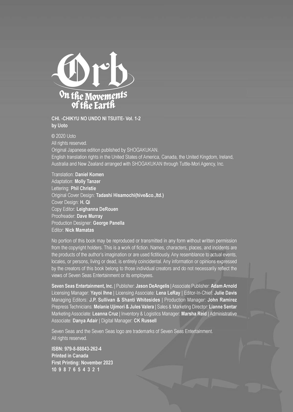 Read On the Movements of the Earth EN Manga Online