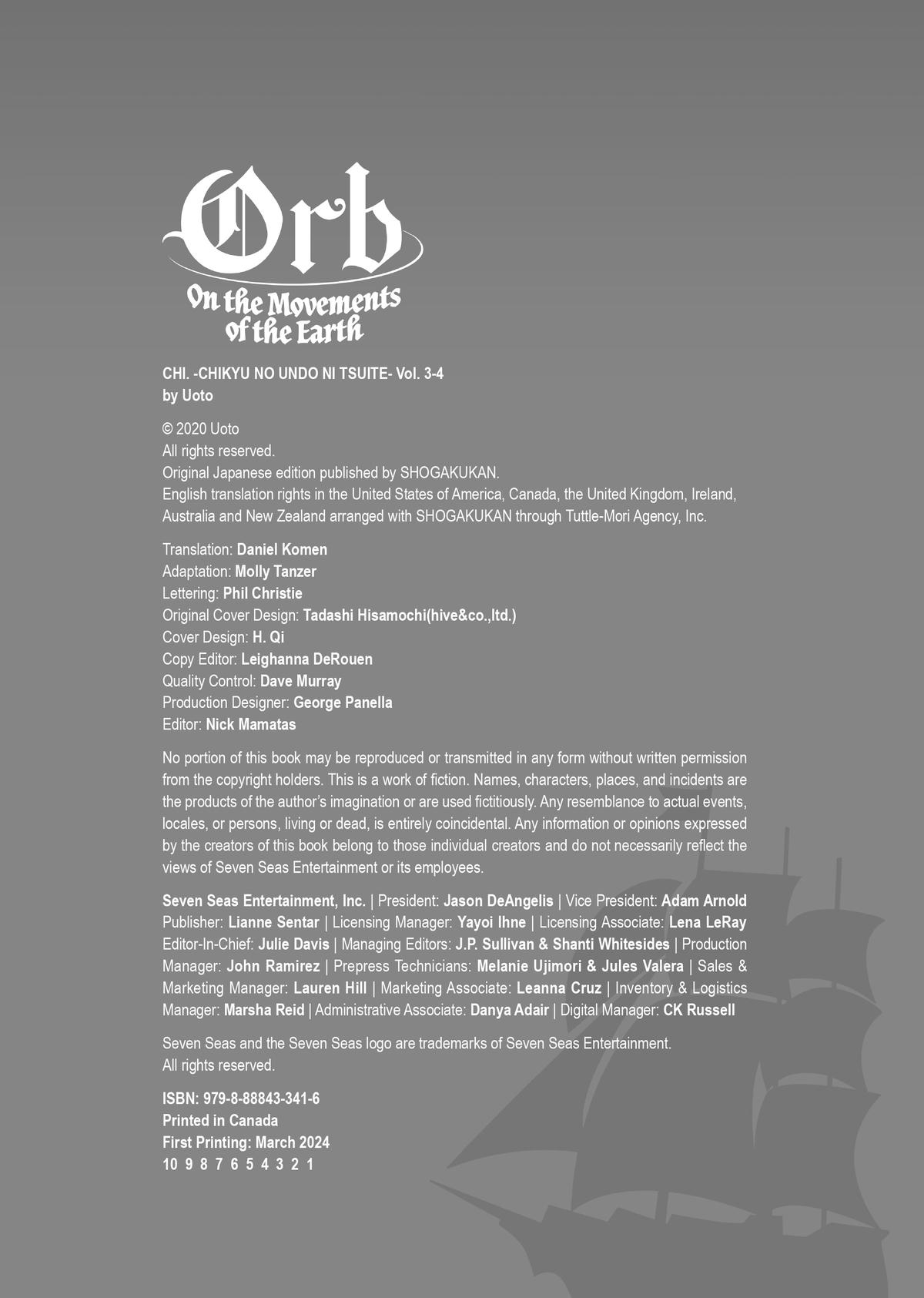 Read On the Movements of the Earth EN Manga Online