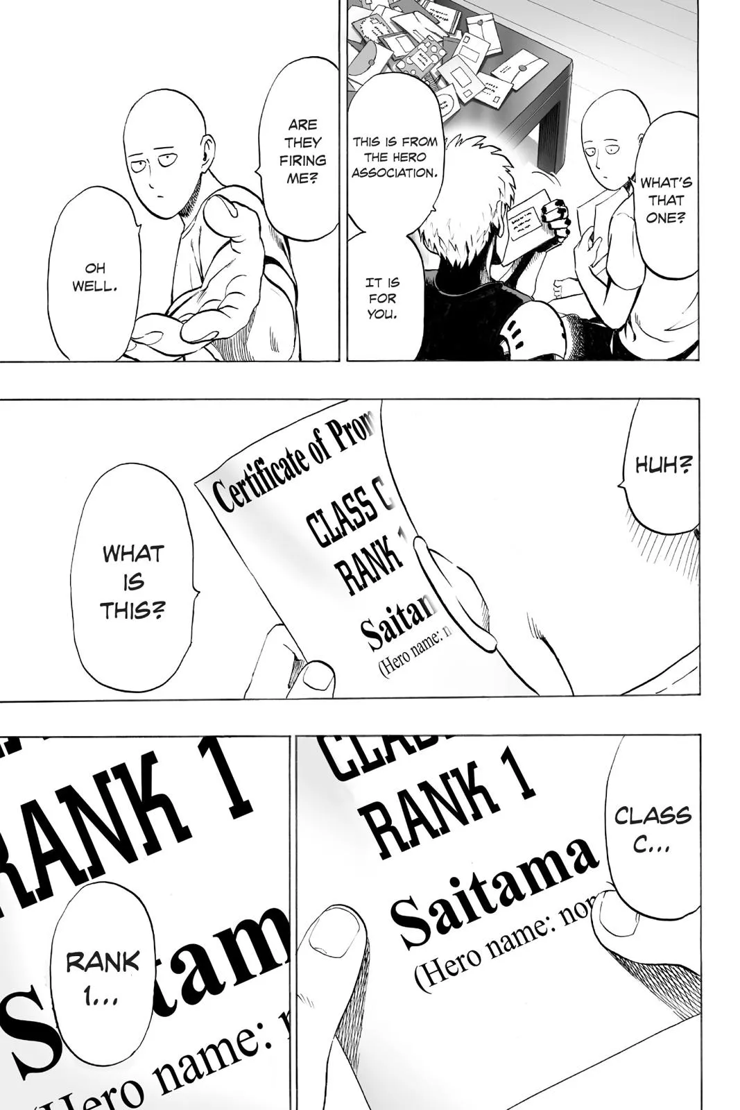 Read One Punch Man EN Manga Online