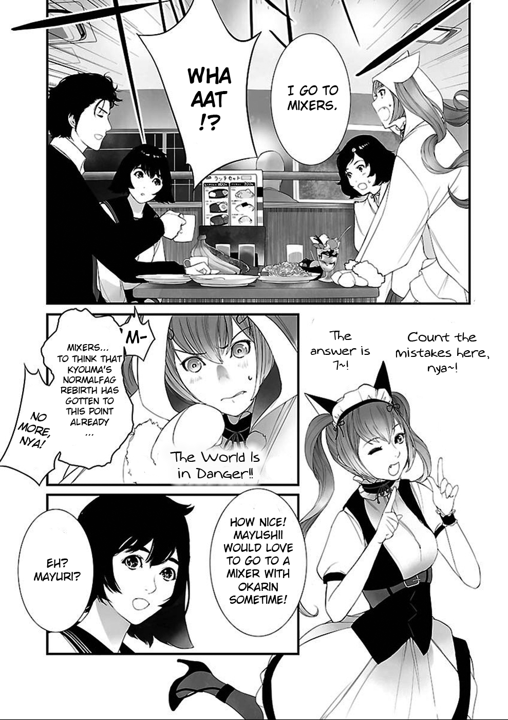 Read Steins Gate - Epigraph of the Closed Curve EN Manga Online