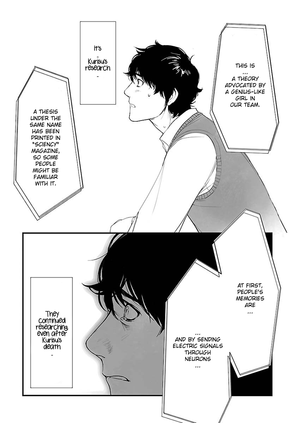 Read Steins Gate - Epigraph of the Closed Curve EN Manga Online