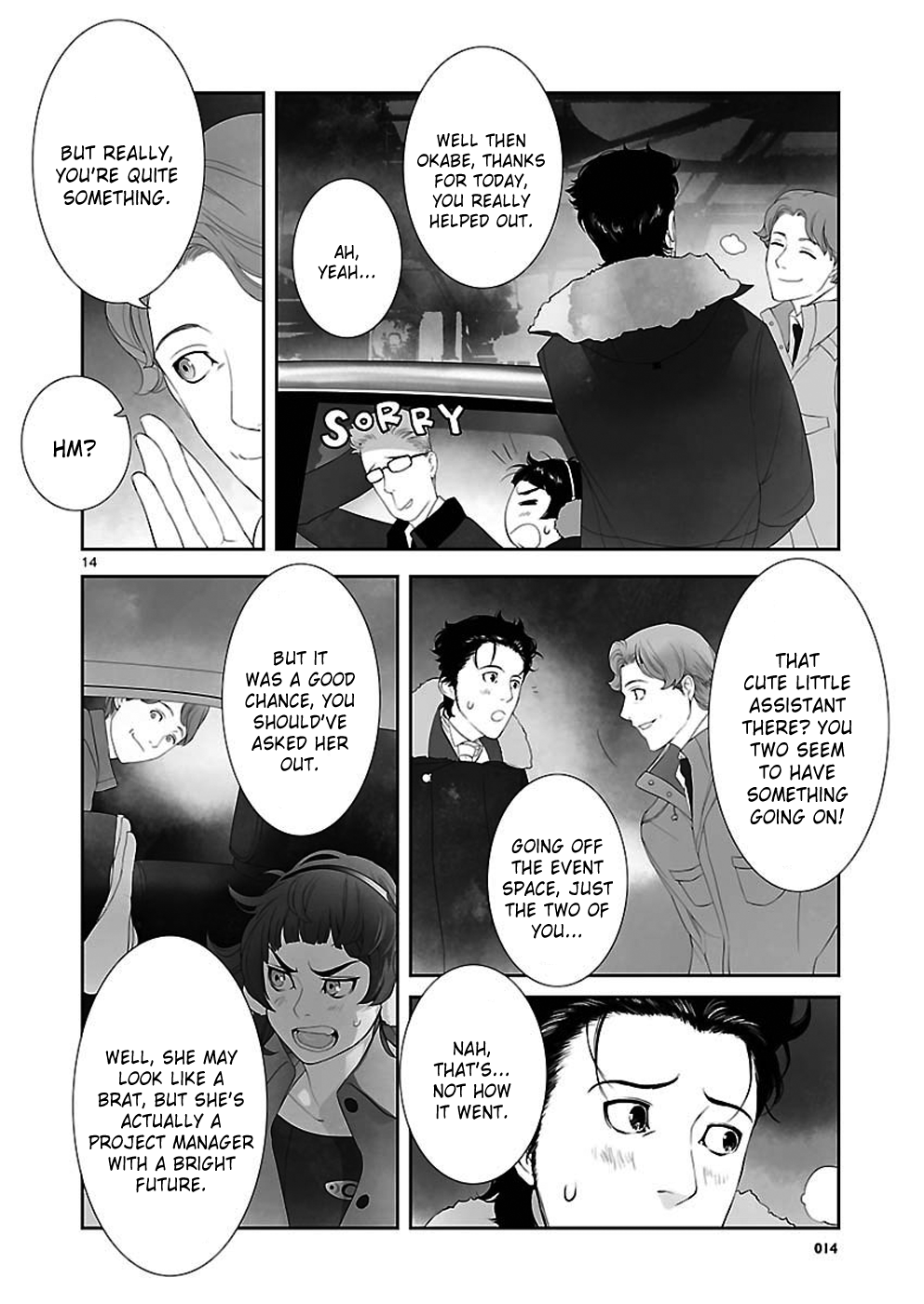 Read Steins Gate - Epigraph of the Closed Curve EN Manga Online