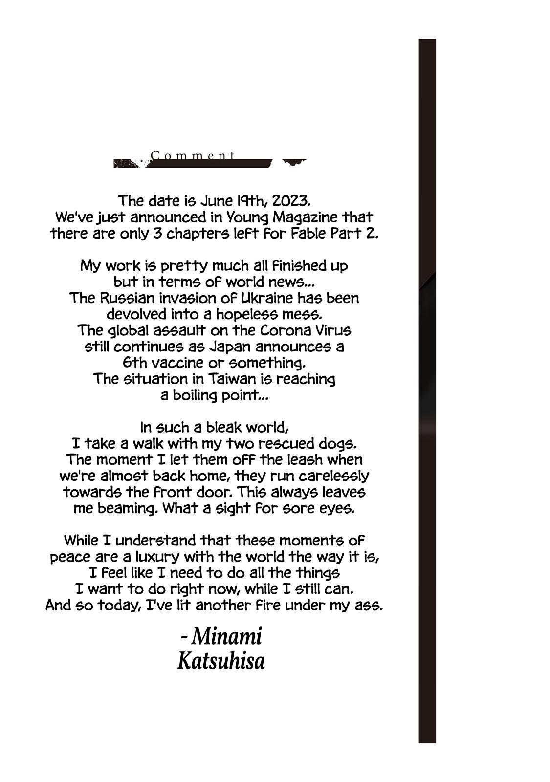 Read The Fable The Second Contact EN Manga Online