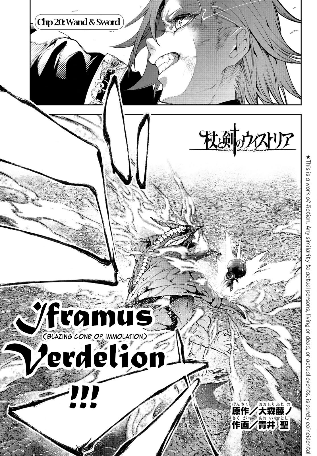 Read Tsue to Tsurugi no Wistoria EN Manga Online