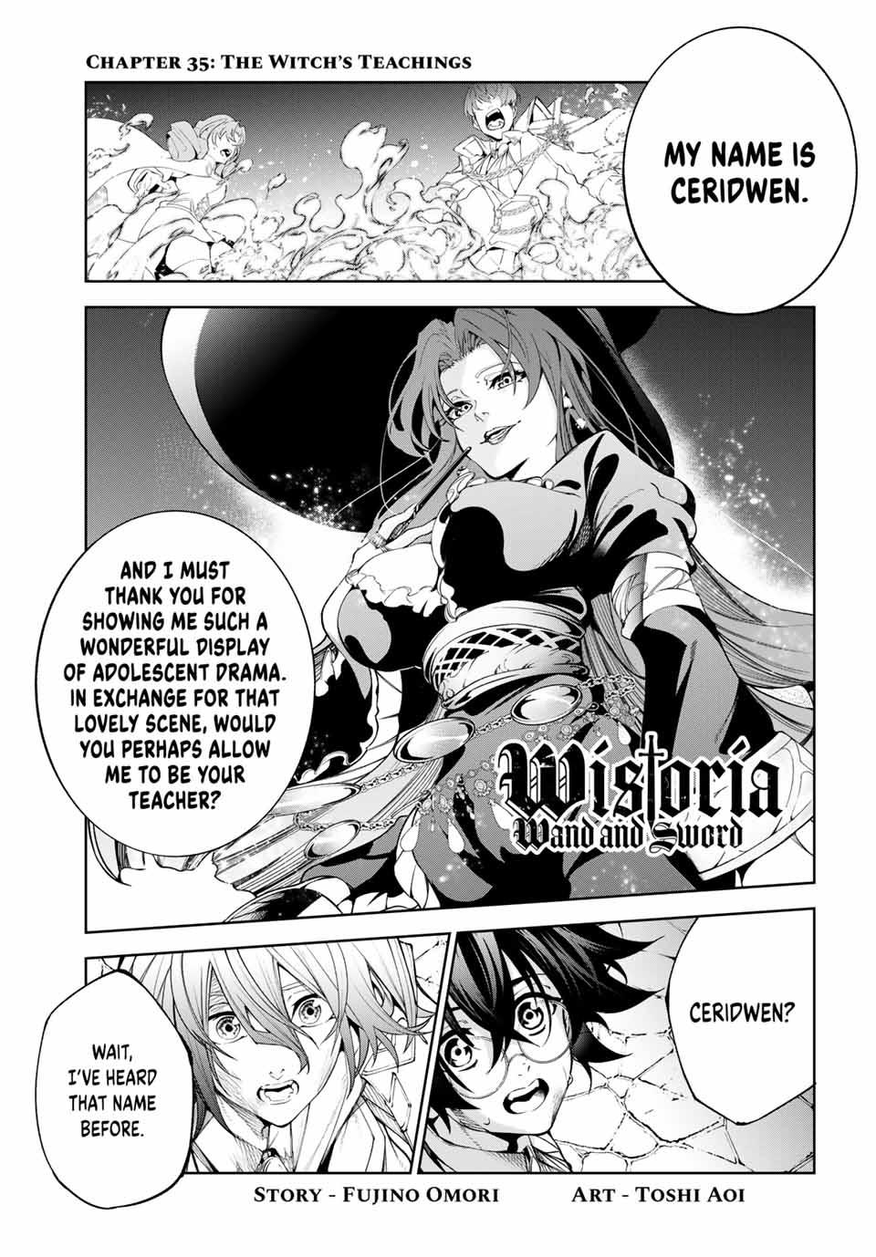 Read Tsue to Tsurugi no Wistoria EN Manga Online