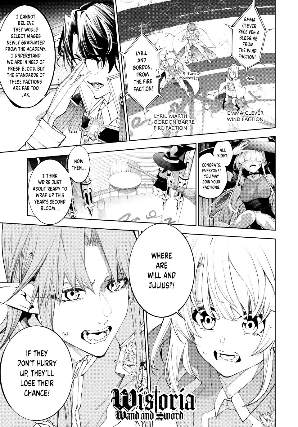 Read Tsue to Tsurugi no Wistoria EN Manga Online