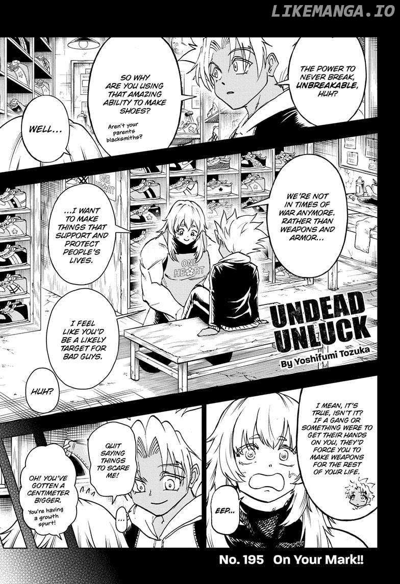 Read Undead Unluck EN Manga Online