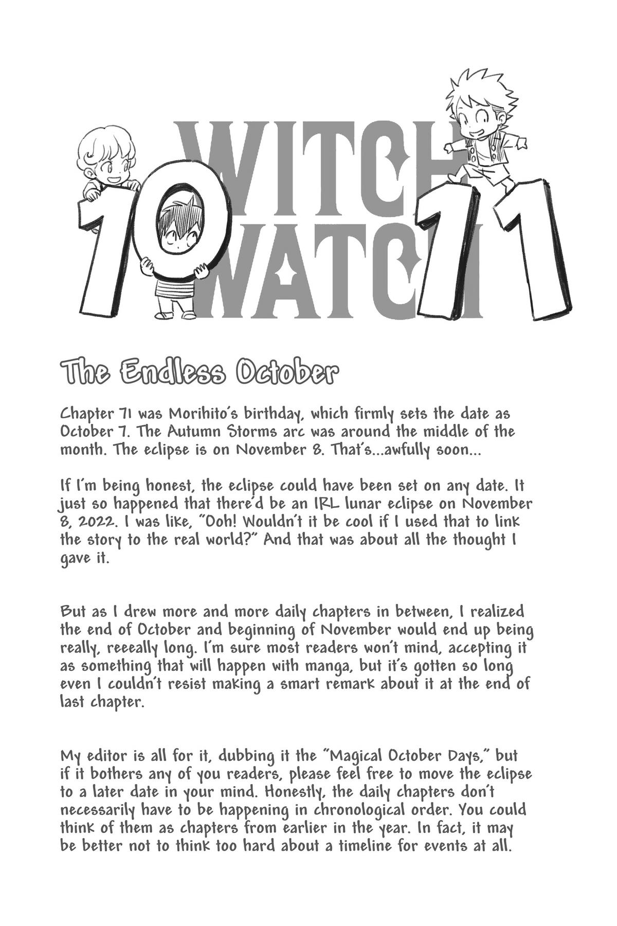 Read WITCH WATCH EN Manga Online