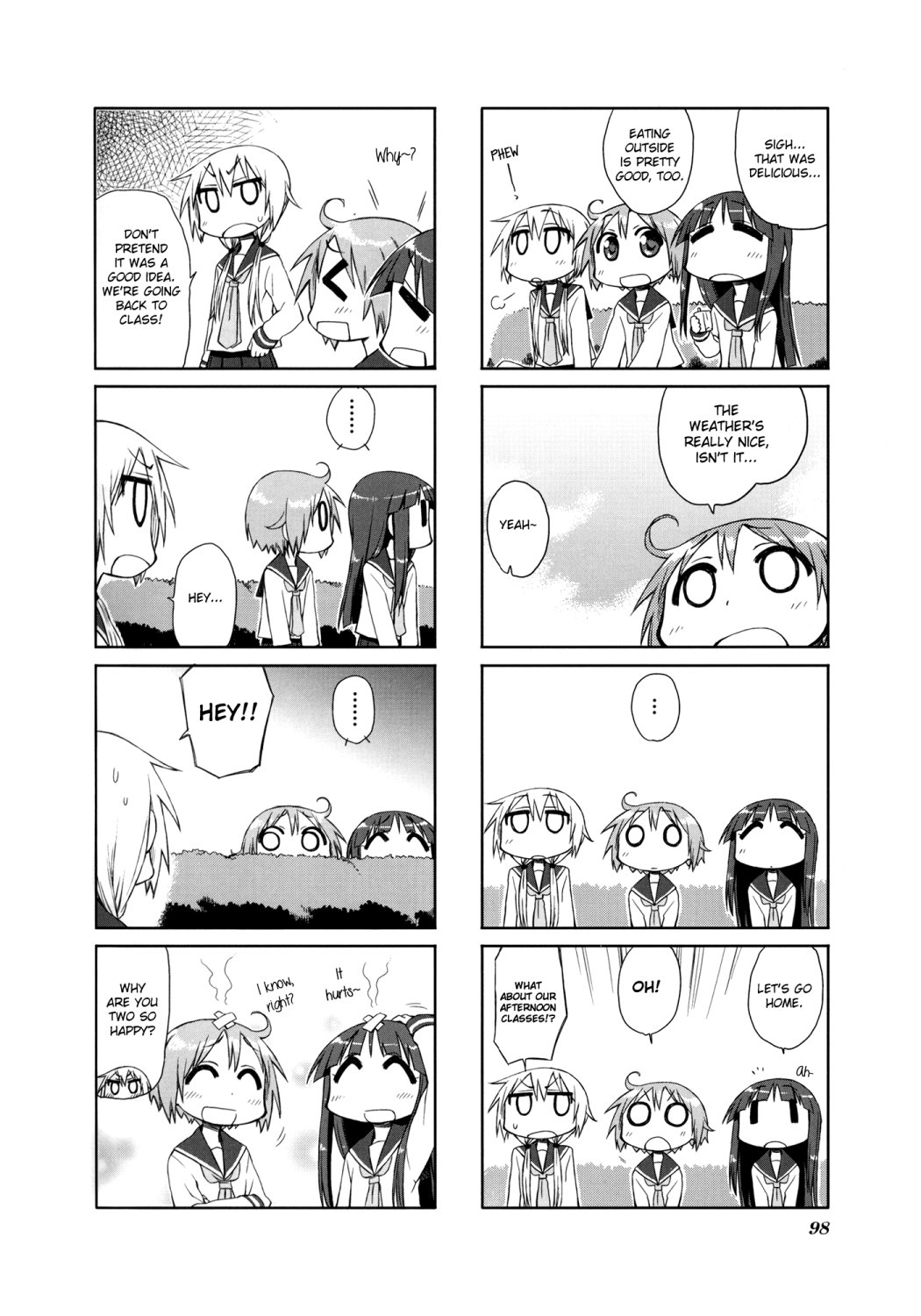 Read Yuyushiki EN Manga Online