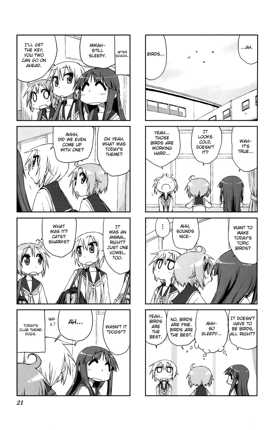 Read Yuyushiki EN Manga Online