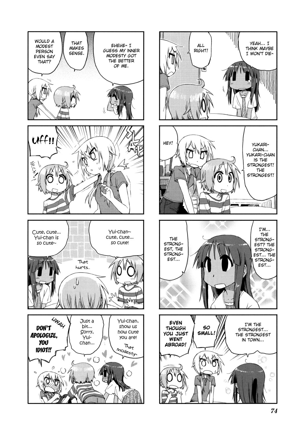 Read Yuyushiki EN Manga Online