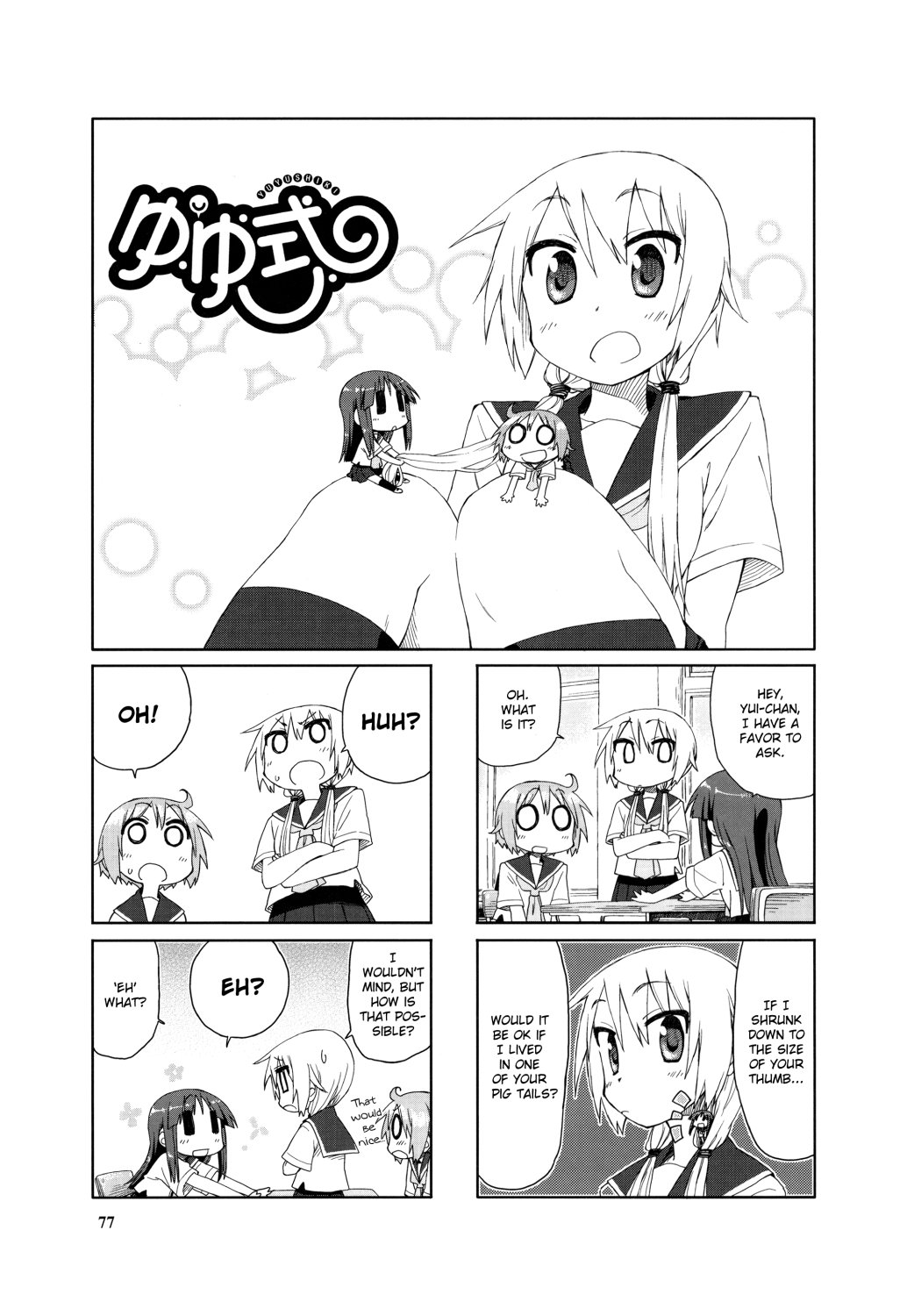 Read Yuyushiki EN Manga Online