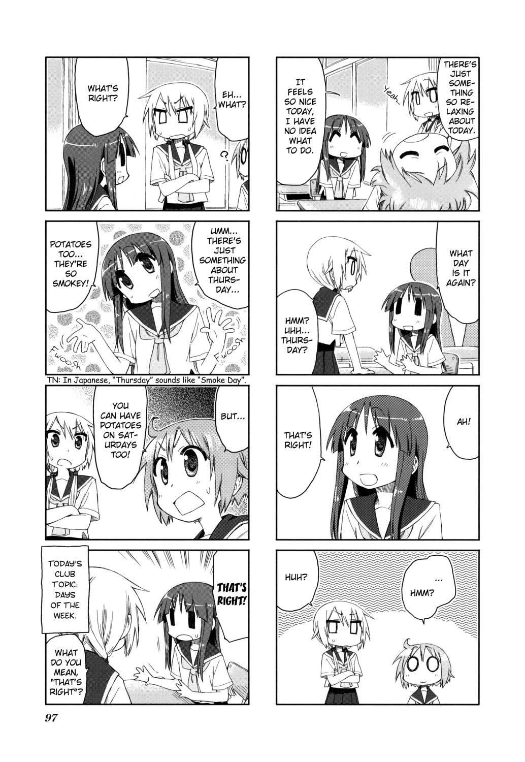 Read Yuyushiki EN Manga Online