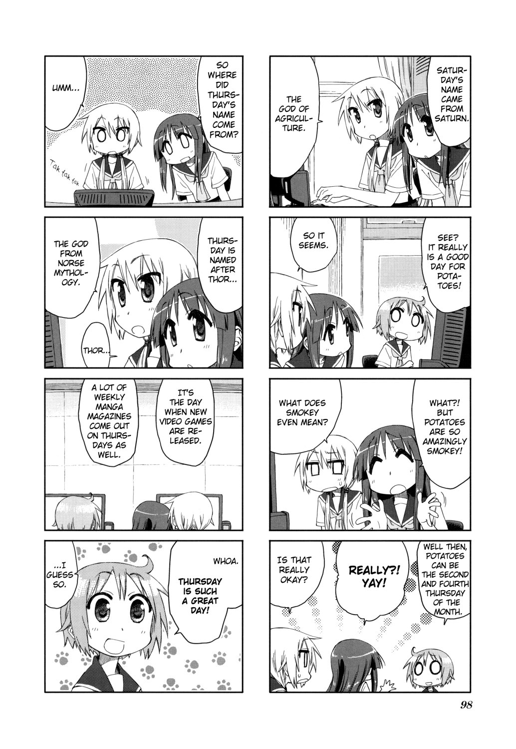 Read Yuyushiki EN Manga Online