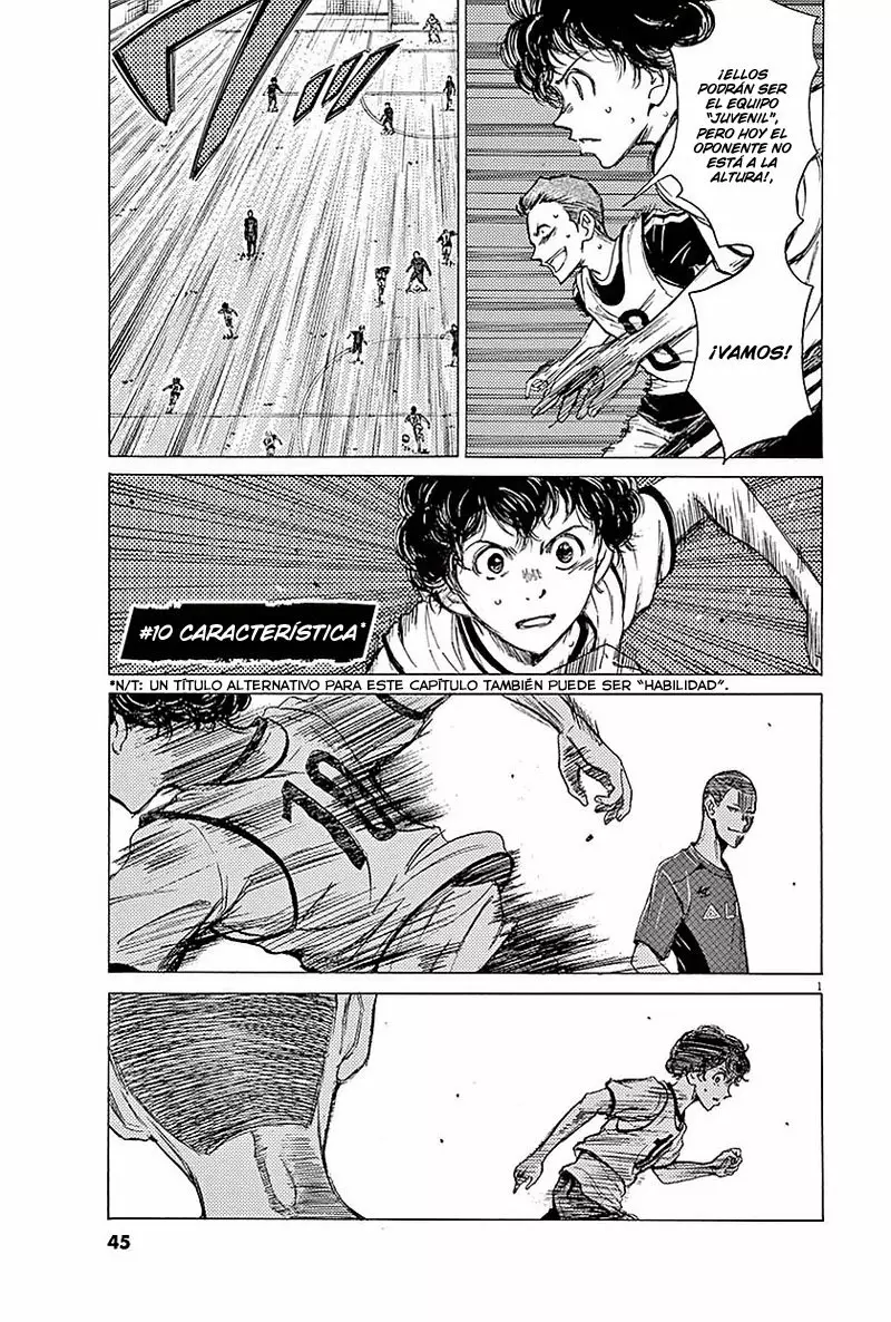 Read Ao Ashi ES Manga Online
