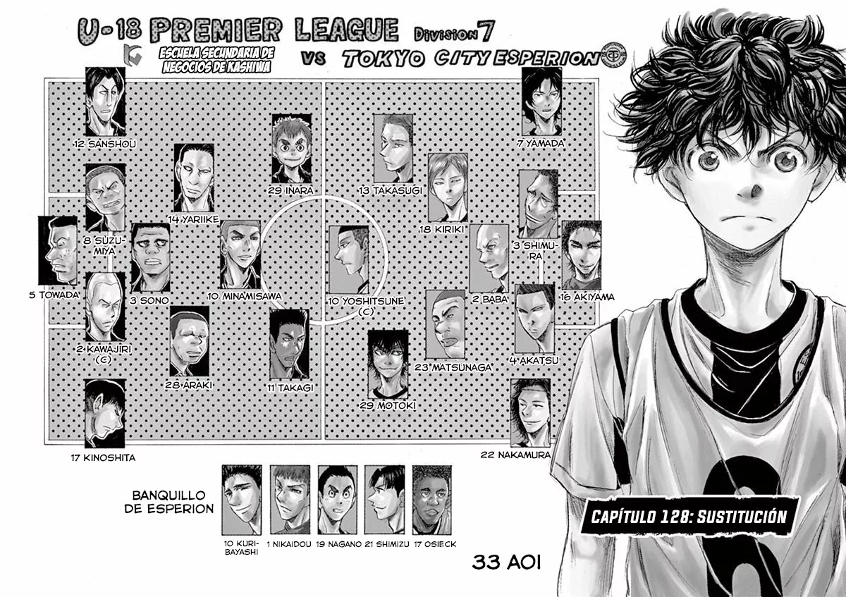 Read Ao Ashi ES Manga Online