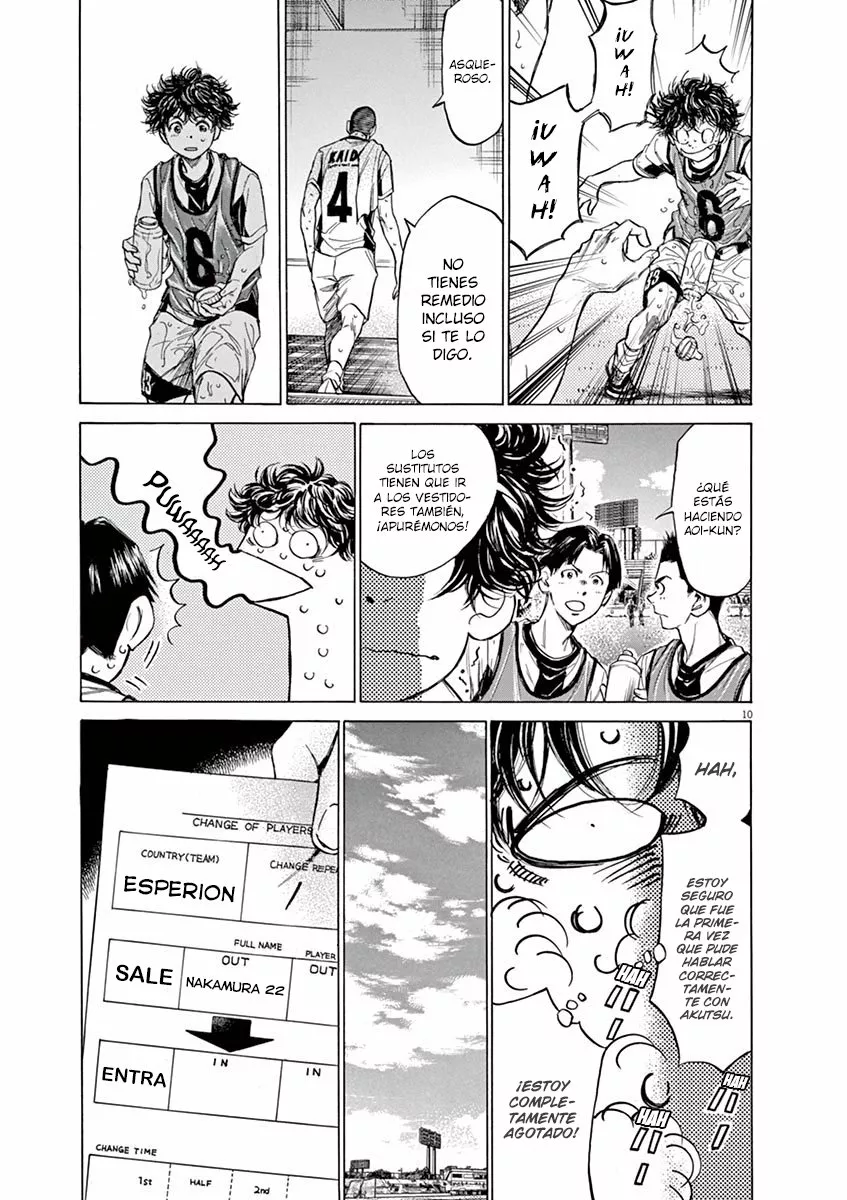 Read Ao Ashi ES Manga Online