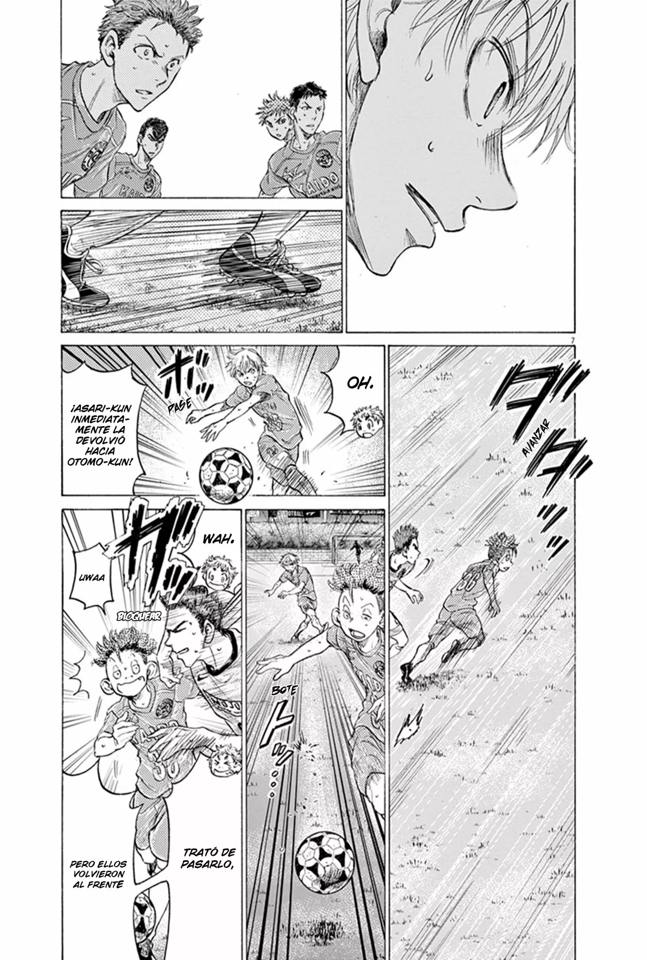 Read Ao Ashi ES Manga Online