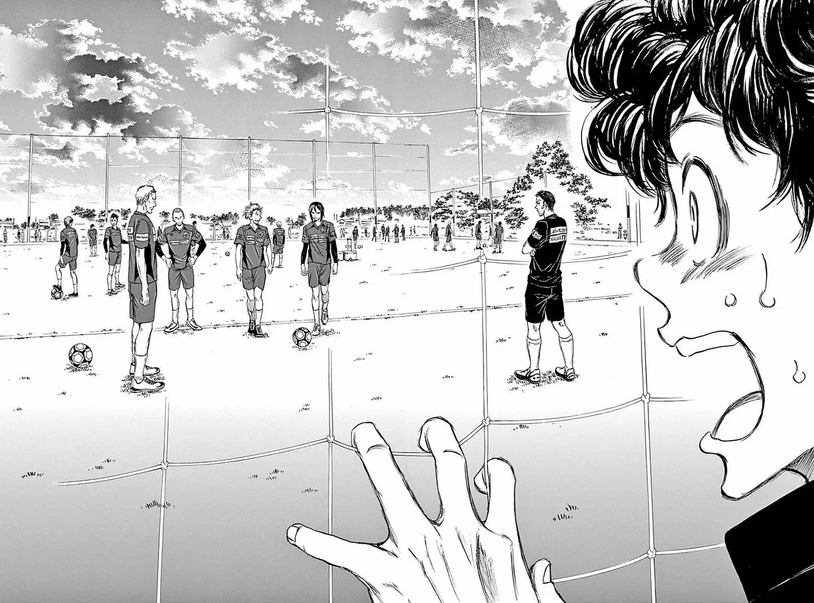 Read Ao Ashi ES Manga Online