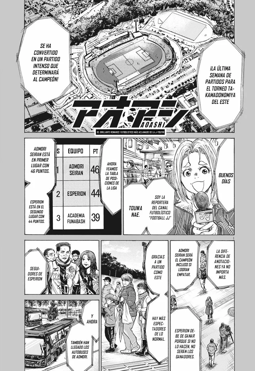 Read Ao Ashi ES Manga Online