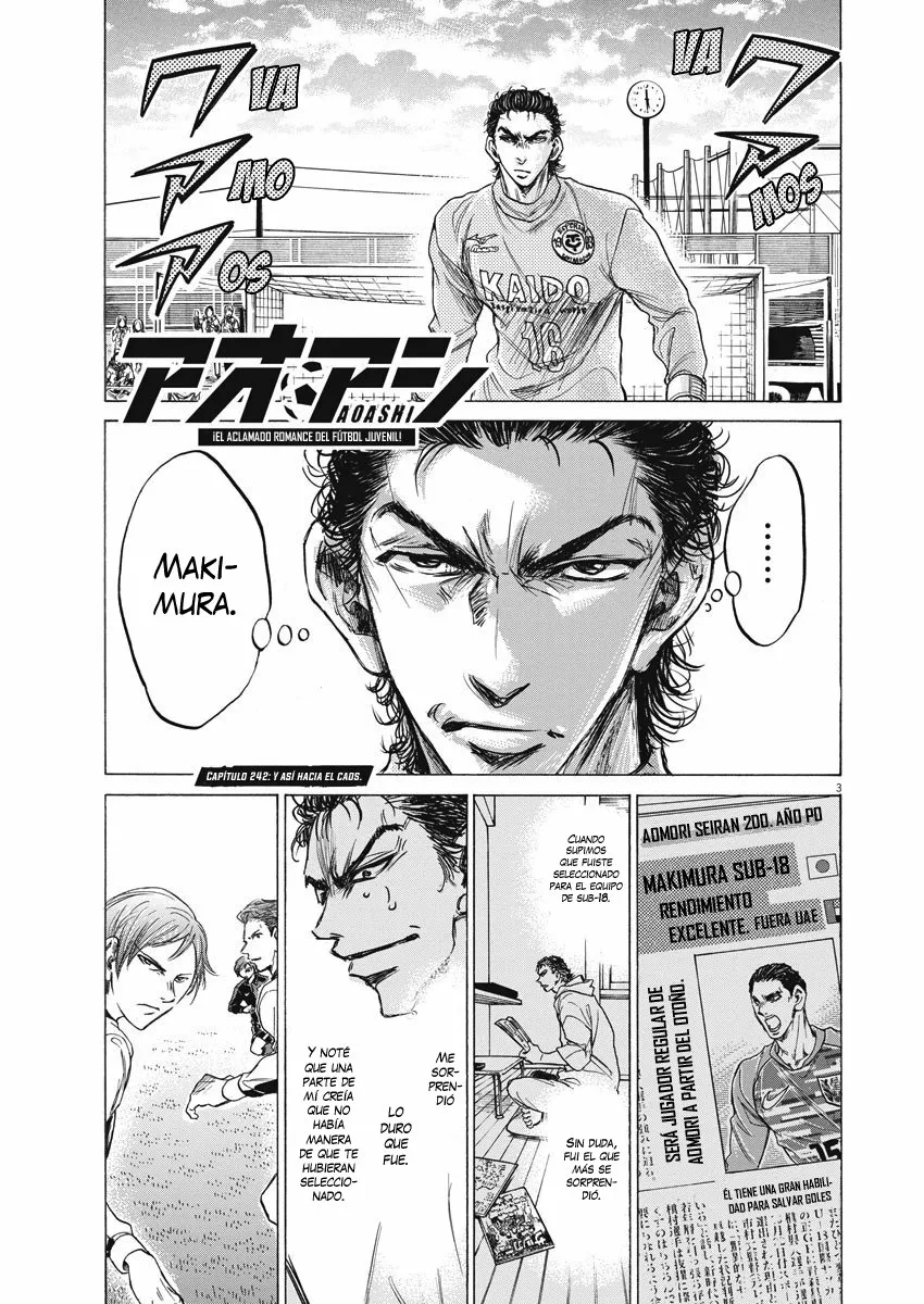 Read Ao Ashi ES Manga Online