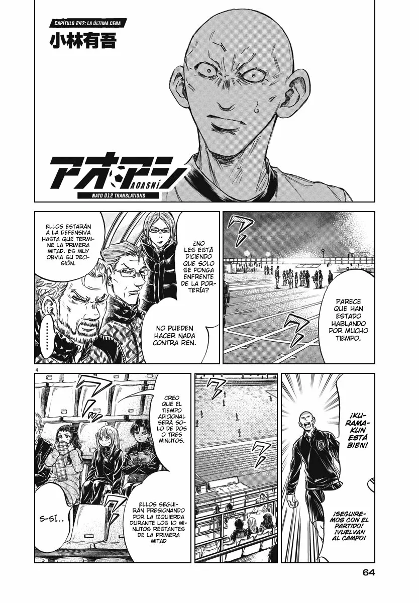 Read Ao Ashi ES Manga Online