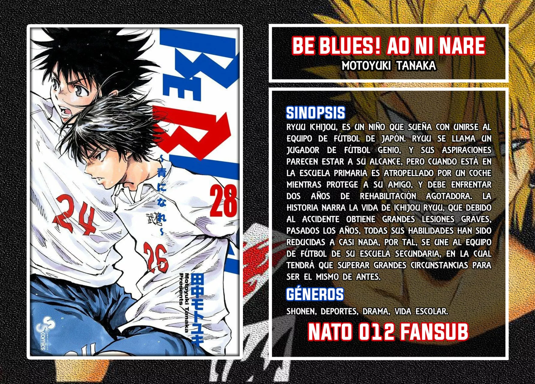 Read Ao Ashi ES Manga Online