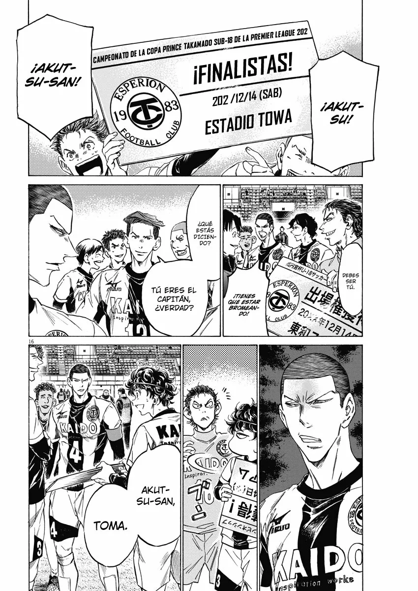 Read Ao Ashi ES Manga Online