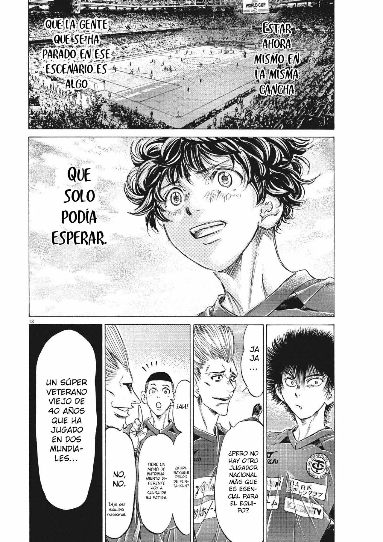Read Ao Ashi ES Manga Online