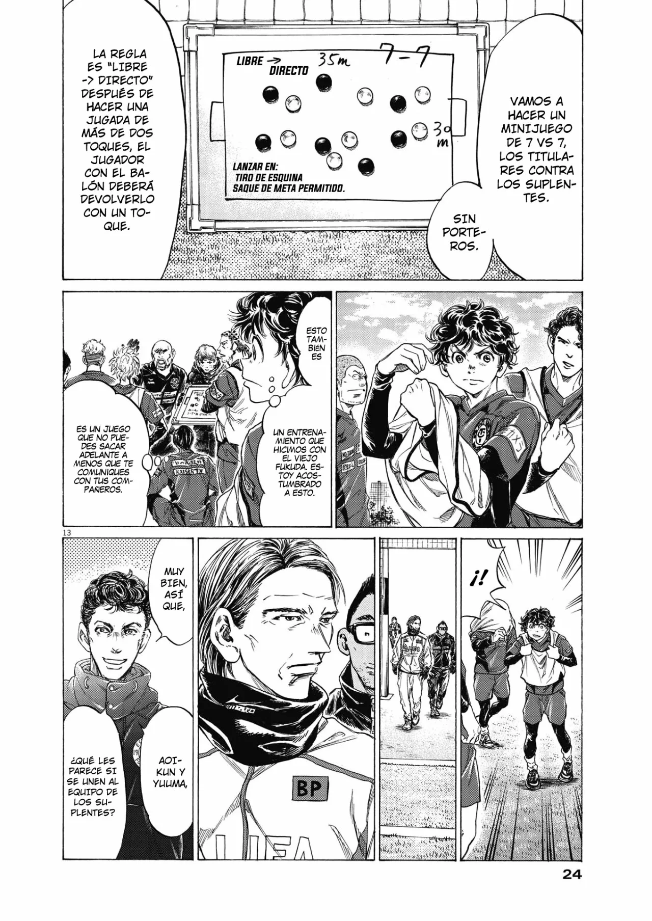 Read Ao Ashi ES Manga Online