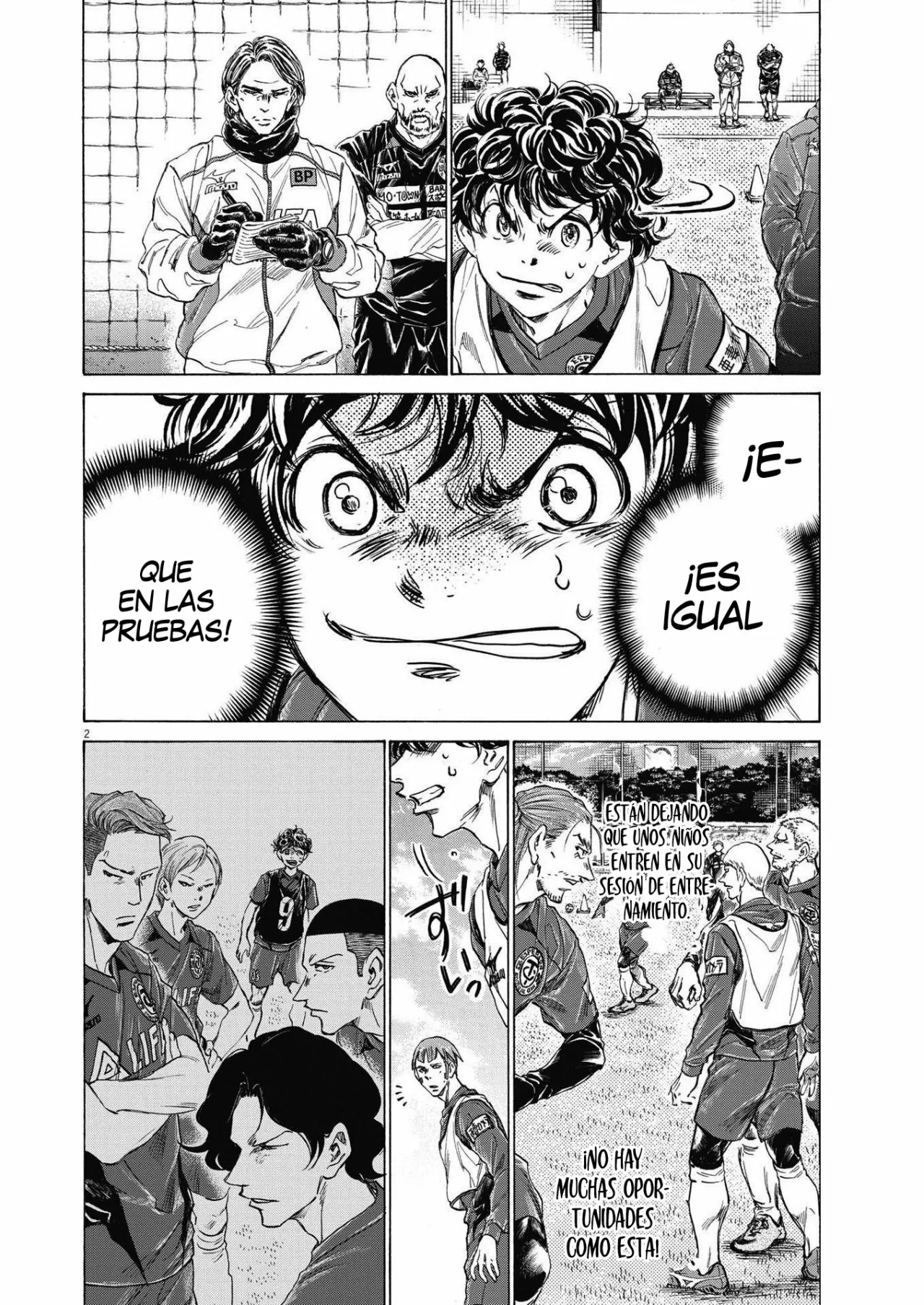 Read Ao Ashi ES Manga Online