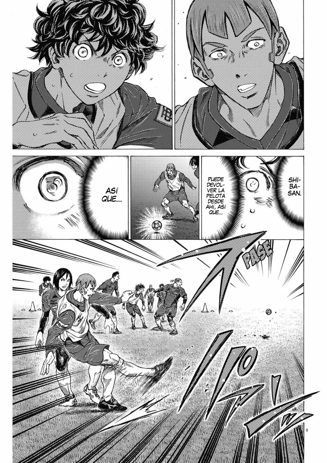 Read Ao Ashi ES Manga Online
