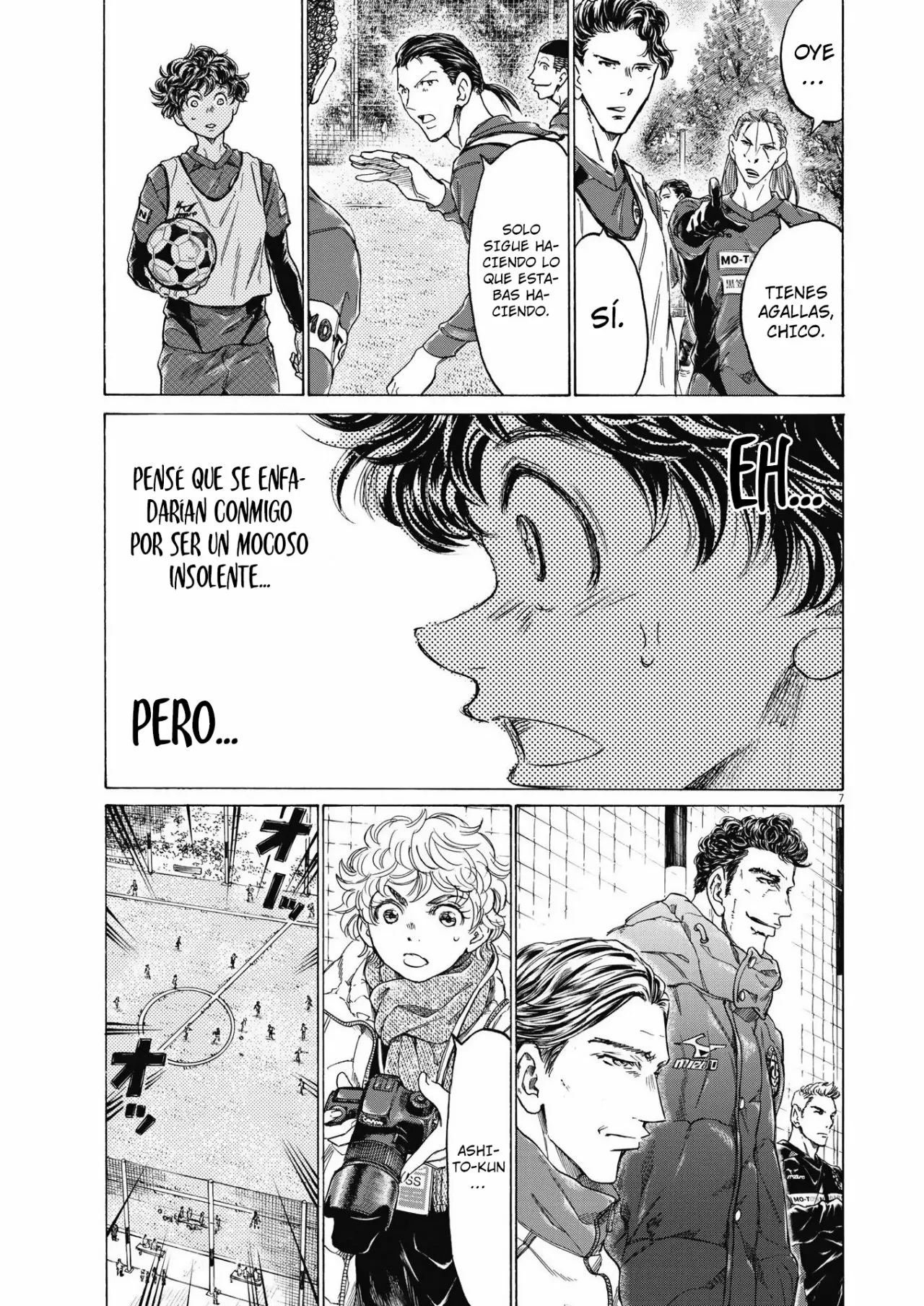 Read Ao Ashi ES Manga Online