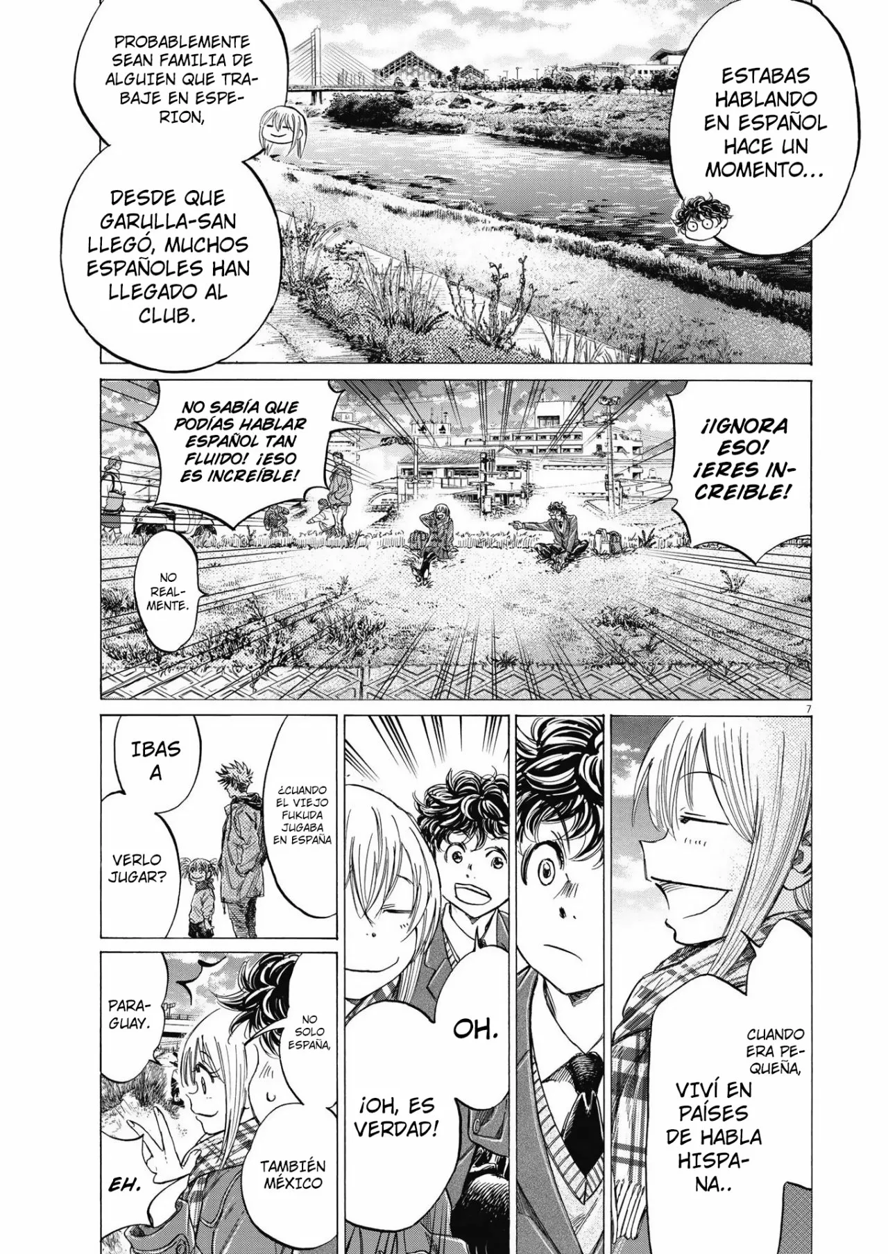 Read Ao Ashi ES Manga Online