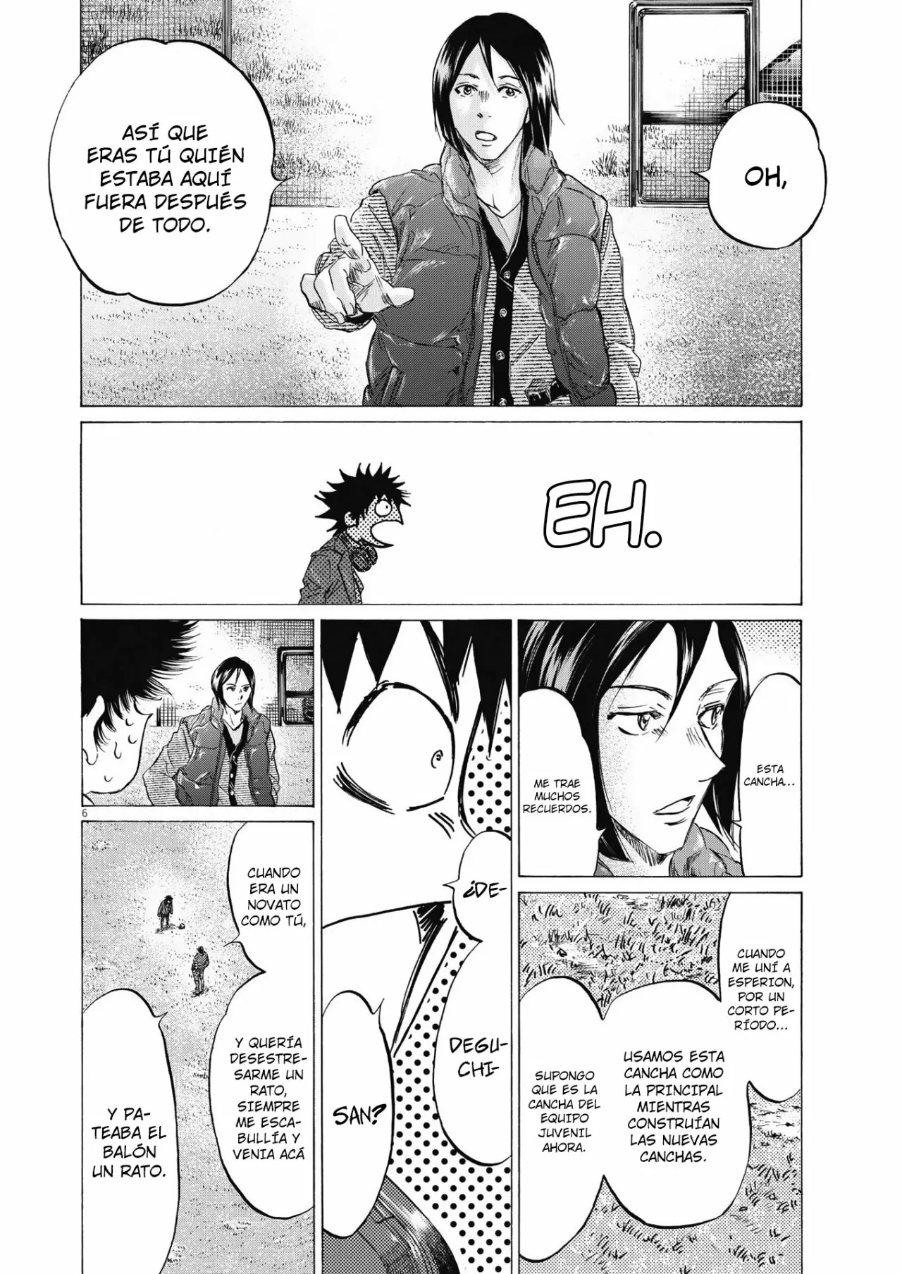 Read Ao Ashi ES Manga Online