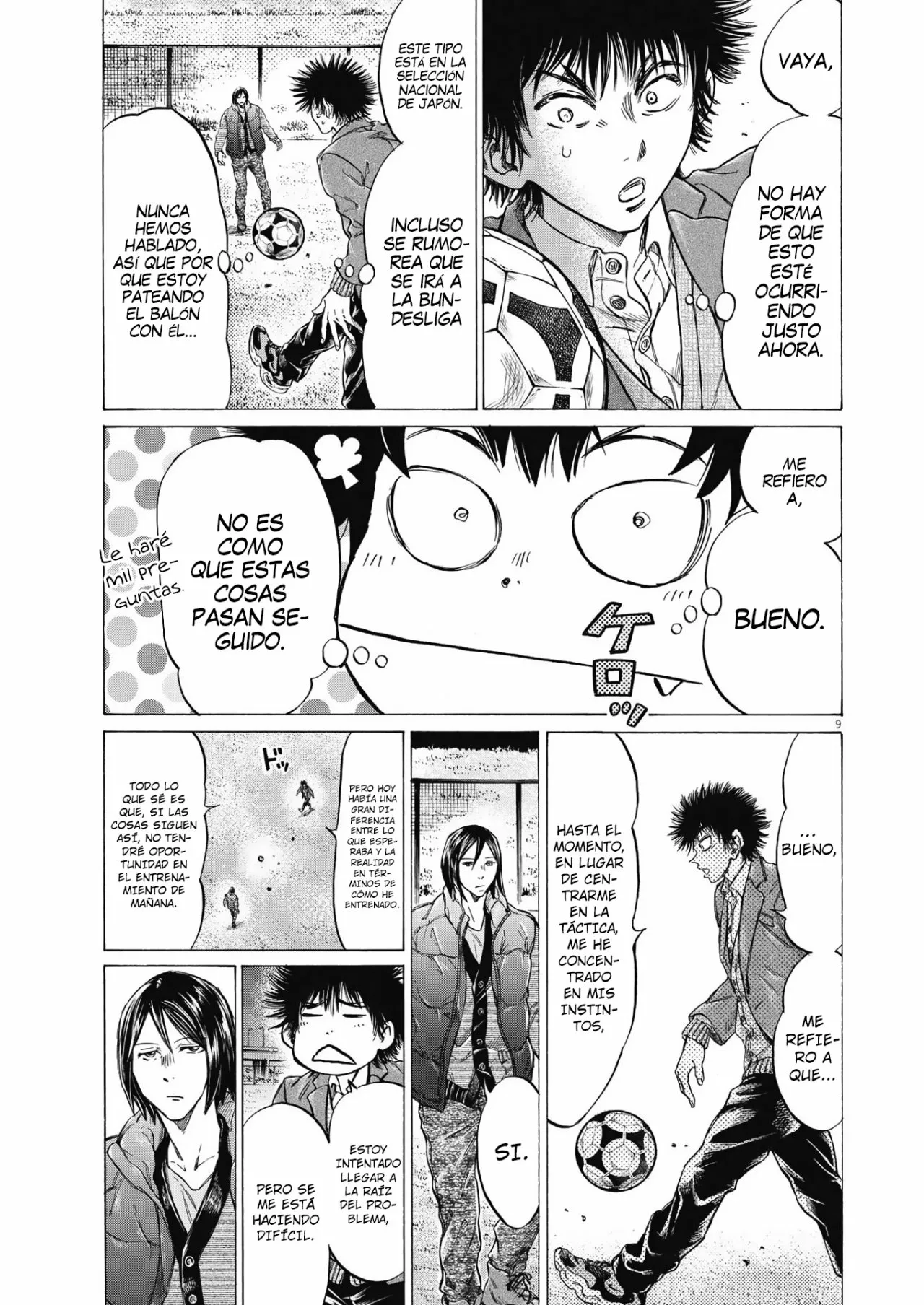 Read Ao Ashi ES Manga Online