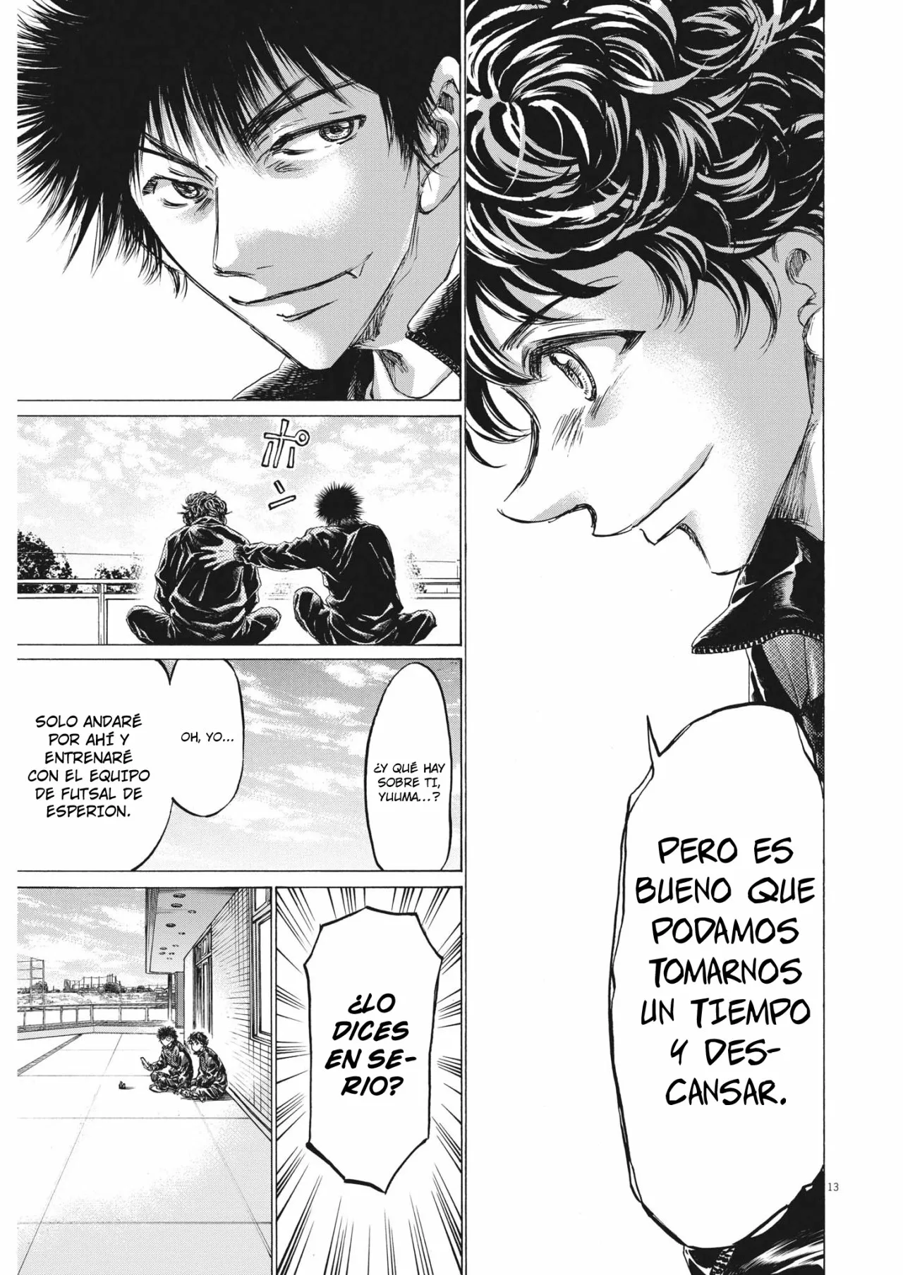 Read Ao Ashi ES Manga Online