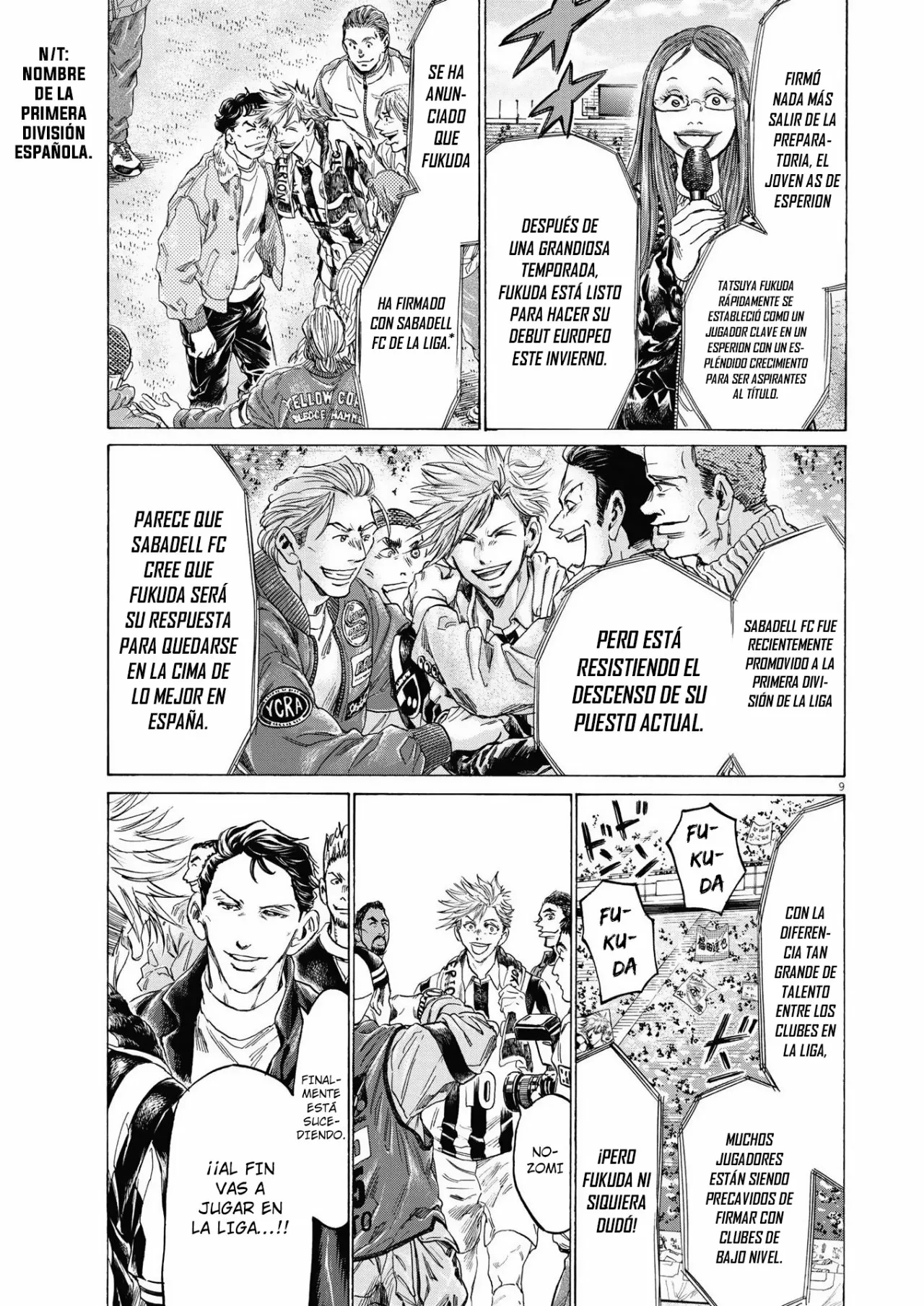 Read Ao Ashi ES Manga Online