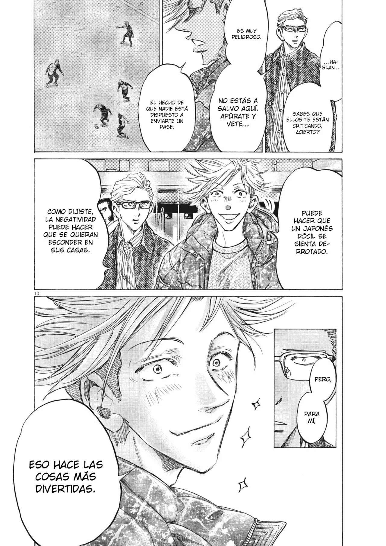 Read Ao Ashi ES Manga Online
